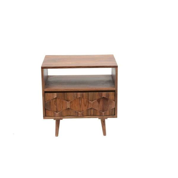 Moes Home Collection O2 Nightstand, Natural BZ-1022-24